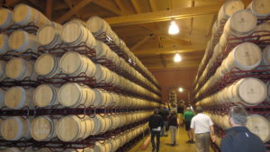 Rioja Barrel Cellar at Ramon Bilbao