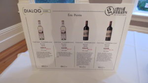 Information Boards were posted for each set of samples.