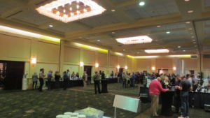 Just getting underway at the 2016 Wine Show