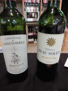 Chevalier de Lascombes 2010 & Château Beau Soleil