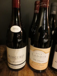 Mercurey and Ladoix
