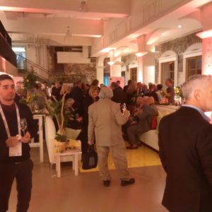 Closing reception for a Tasting of Wines in Italy