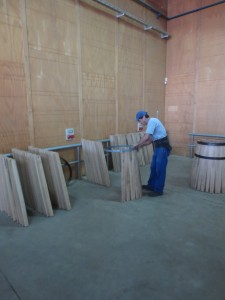 # 3 - Assemble staves into a barrel shape
